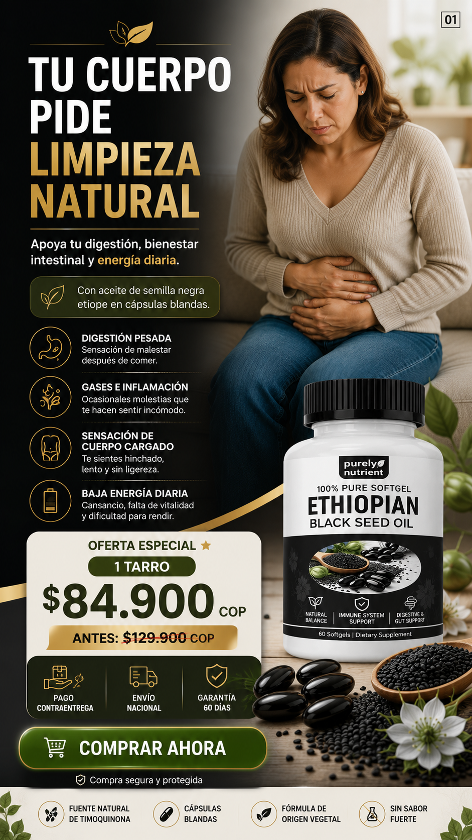 Ethiopian Black Seed Oil